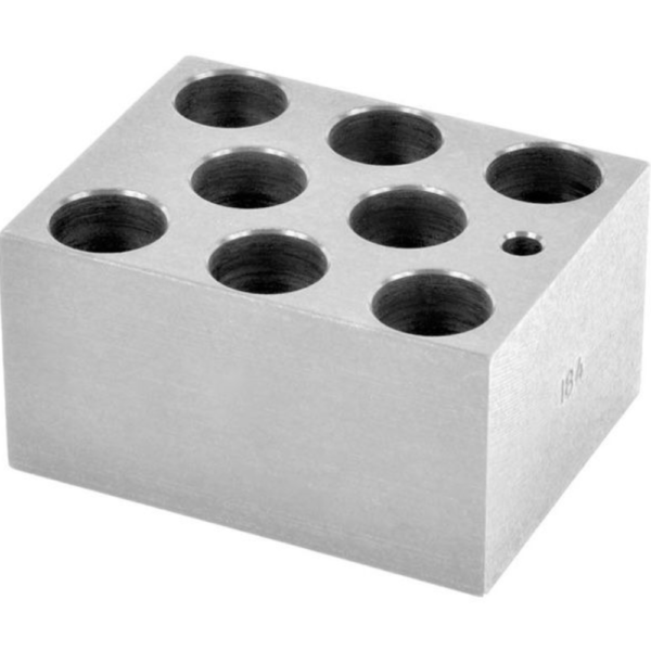 30400154 Module Block 20mm 8 Well Test Tube